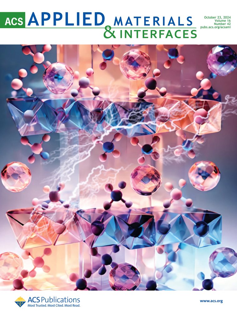 ACS Applied Materials and Interfaces cover, 23 October 2024