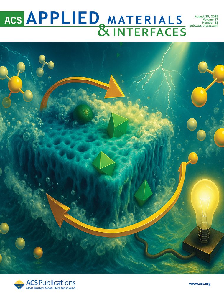 ACS Applied Materials and Interfaces cover, 20 August 2025