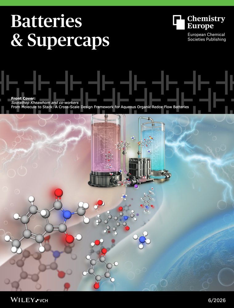 Batteries & Supercaps Front Cover, issue 6/2026